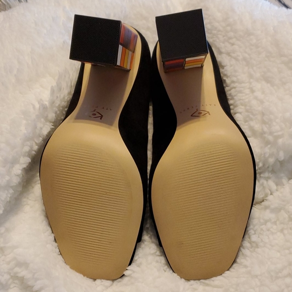 SUCH FUN and UNIQUE shoes by Katy Perry Caitlin Rubiks Cube Open Toe SZ 7.5 NEW! - Picture 8 of 8